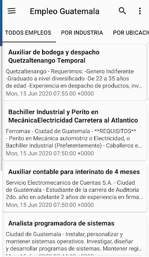 Empleo Guatemala Screen 3