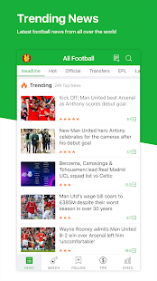 All Football - News & Scores Screenshot