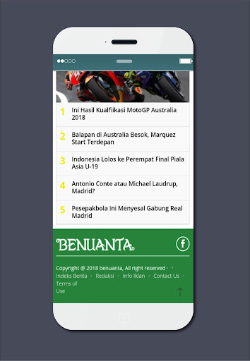 Benuanta - Bacaannya Masyaraka Screen 3