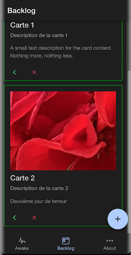 short lived actions Screen 2