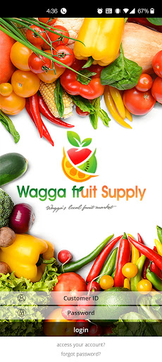 Android application Wagga Fruit Supply screenshort