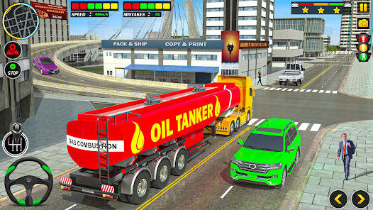Offroad Oil Tanker Truck Games 4.6 APK + Mod (Free purchase) for Android