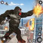 Cover Image of Скачать Разгневанная городская ярость гориллы  APK