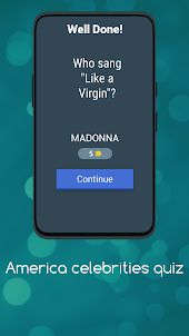 America celebrities quiz