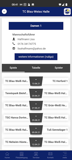 TC Blau-Weiß Halle Screen 3