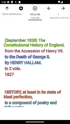 Book: Critical and Historical Screen 3