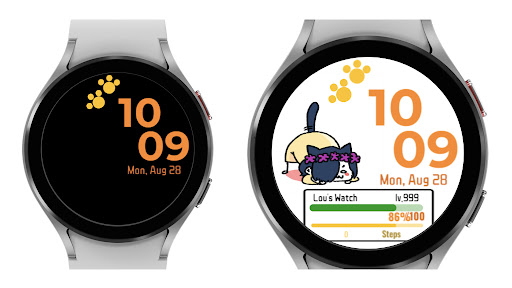 Android application SMOL LOU WATCH FACE screenshort