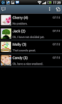 screenshot of Handcent 6 Skin(Samsung style)