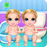 Cover Image of Download New Born Twins Caring  APK