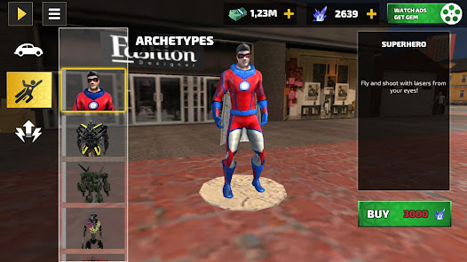 Rope Hero Vice Town Mod APK 6.6.0 (Unlimited money, gems) Gallery 10