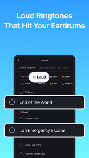 Screenshot of Alarmy - Alarm Clock & Sleep