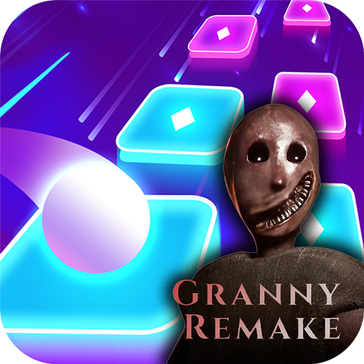 Granny Remake game - Tiles Hop