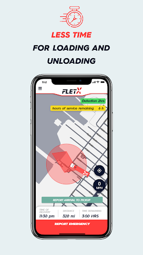 FletX Driver Screen 3
