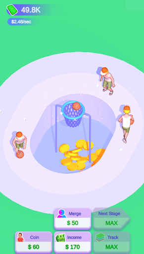 Android application Idle Dribble screenshort