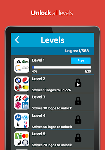 Level 1 top guess the logo