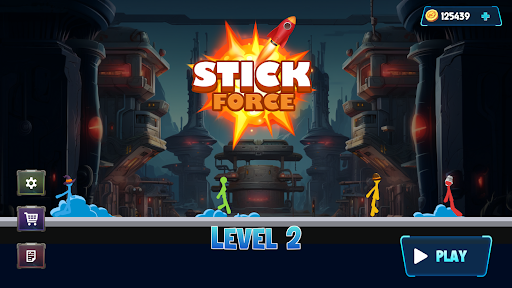 Android application Stick Force: Galactic screenshort