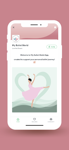 Android application My Ballet World screenshort