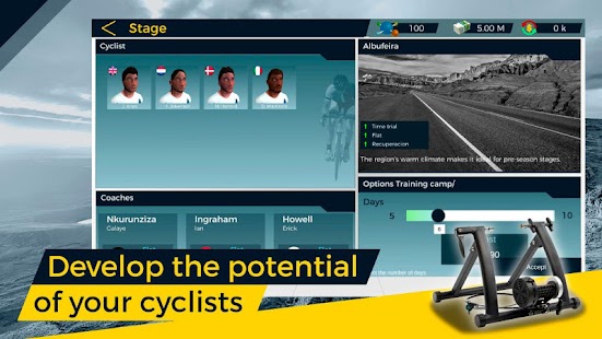 Live Cycling Manager 2 (عکس از صفحه ورزشی