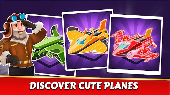 Merge Planes Neon Game Idle MOD APK (Unlimited Money) Download 6