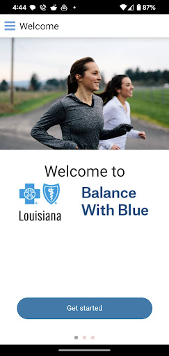 Android application Balance With Blue LA screenshort