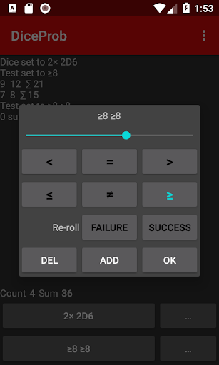 DiceProb Screen 3