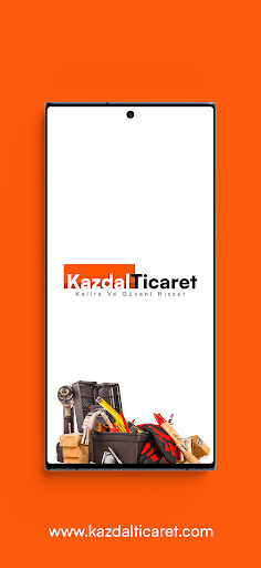 Android application Kazdal Ticaret screenshort