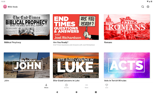 Screenshot of Women's Bible Study