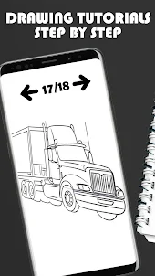 How To Draw A Truck