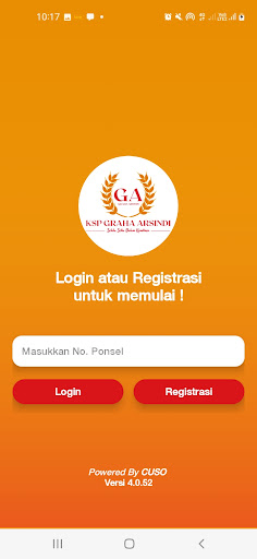 Arsindi Mobile Screen 2