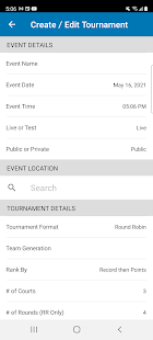 Scoreholio: Tournaments, Simplified. Varies with device APK screenshots 7