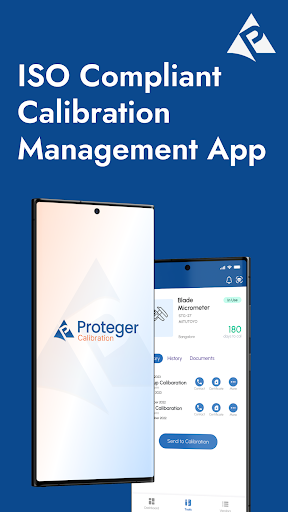 Android application Proteger Calibration screenshort