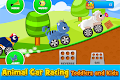 screenshot of Animal Cars Kids Racing Game