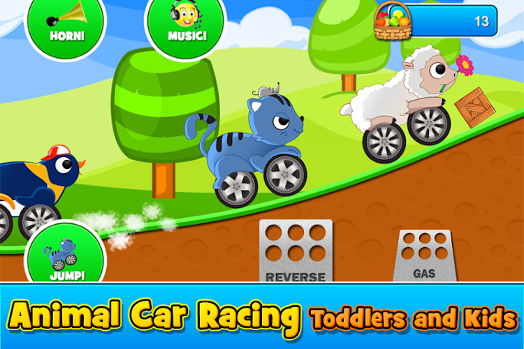 Animal Cars Kids Racing Game - 1.9.9 - (Android)