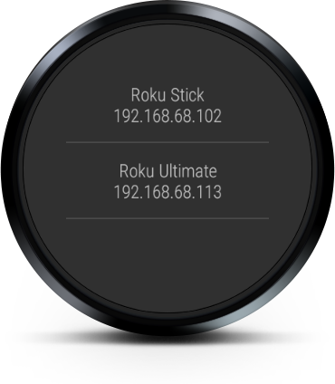 Roku Remote for Wear OS