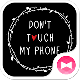 Fun Theme Don't Touch My Phone icon