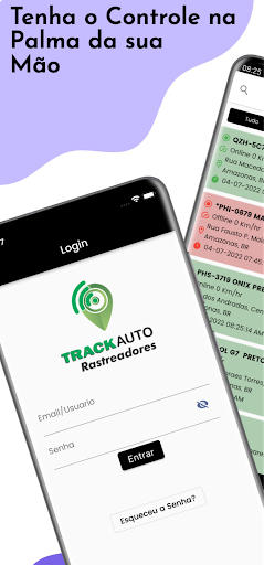 Android application Trackauto screenshort