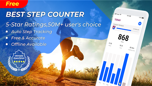 Android application Step Counter - Pedometer screenshort