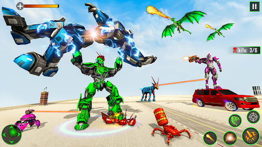 Goat Robot Car Game:Robot Game Screenshot