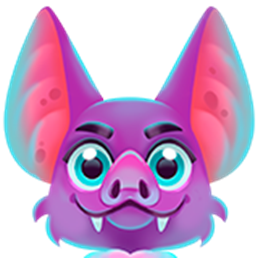 Hungry Bat: Fruits Connect logo