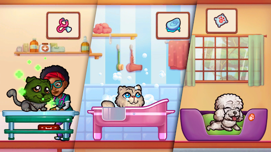 Pet Shop Fever: Animal Hotel Varies with device APK screenshots 14