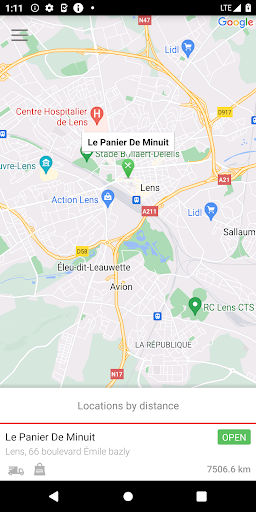Le Panier De Minuit Lens Screen 2