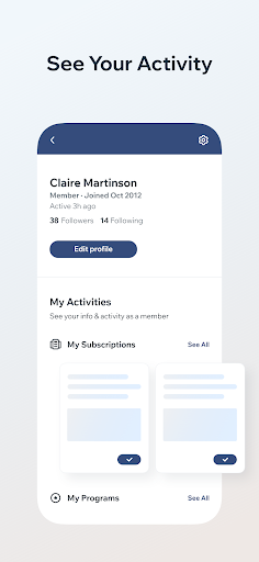 IMEQ WELL BEING Screen 2