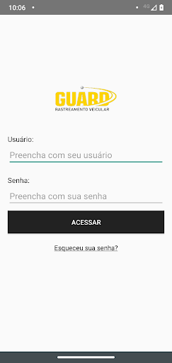 Android application Guard Rastreamento Veicular screenshort