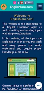 Englishlore - English Grammar