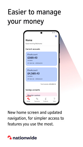 Nationwide Banking App screenshot