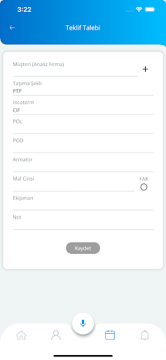 Android application Kınay Sales Test screenshort