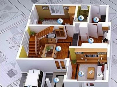 [Meilleur] image maison 3d 223151-Image plan maison 3d