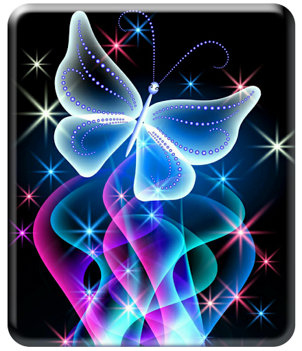 Neon Animals Wallpaper HD Screen 2