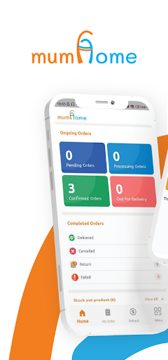 Android application mumHome Seller screenshort