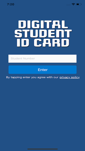 Digital Student ID Card Screen 2
